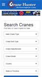 Mobile Screenshot of cranehunter.com